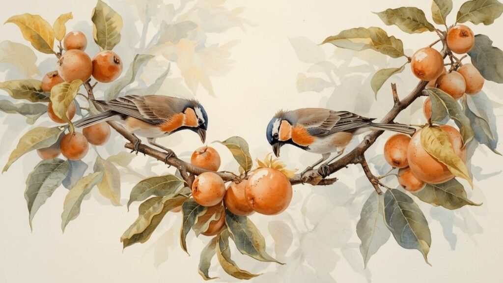 Aves podem comer frutas?